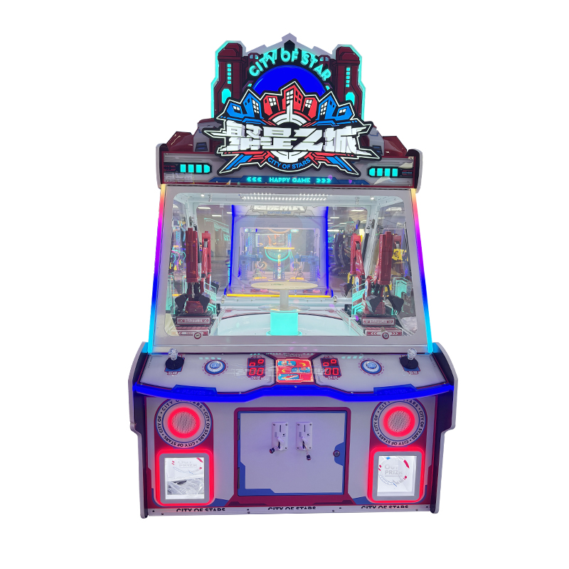 Hot Selling High Quality Coin Operated Games Four Claw Gift Crane Small Prize Doll Mini Claw Machine  Indoor Playground