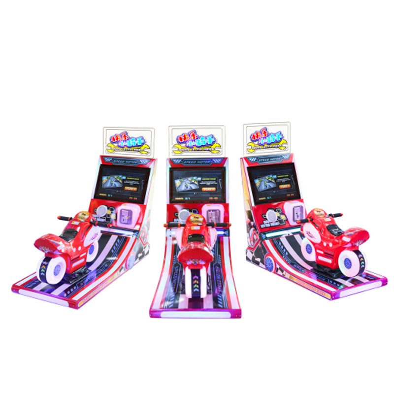 Indoor Amusement Game Machine Happy Little Rider Children's Stroller Coin-operated Rider Racing Game Machine