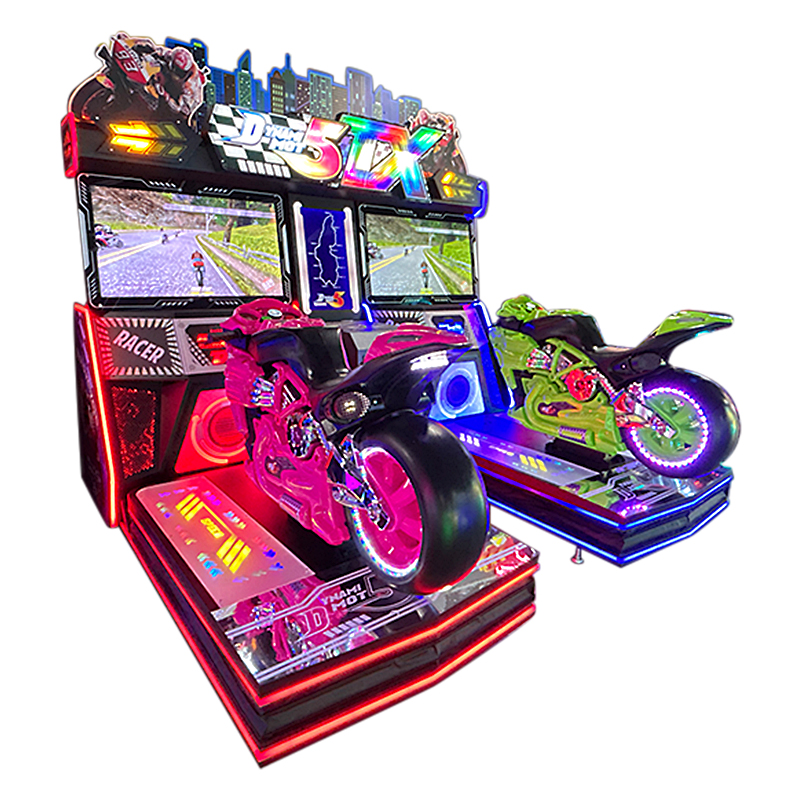 Hot-selling Large-scale Arcade Mall 5DX Motorcycle Simulation Game Machine Two Players Coin-operated Cool Stylish
