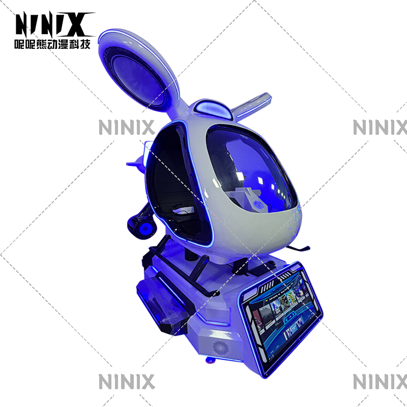 Rabbit VR Chair Simulator 9D Motion Cinema Game Machine Virtual Reality Theater for Indoor Playground Amusement Park Equipment