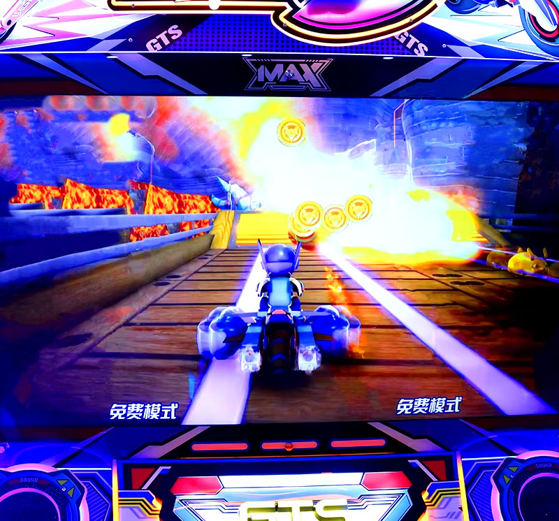 3-Player Dynamic Racing Arcade Simulator Motorcycle Game Machine Coin-Operated Parent-Child Racing Simulator