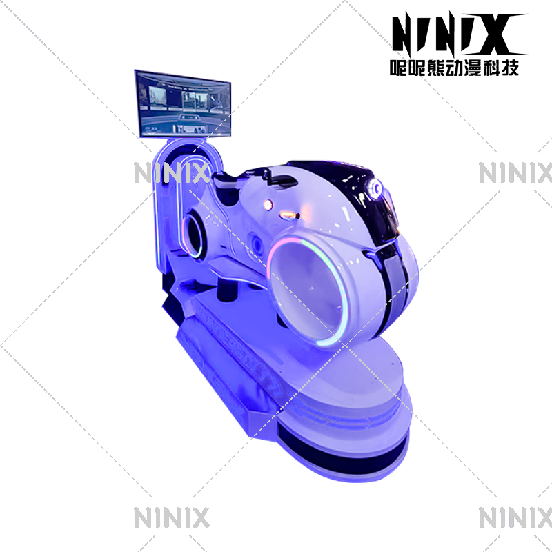 VR Motorcycle Simulator Arcade Racing Game Machine Electric Motion Bike Amusement Ride Virtual Reality Driving Equipment