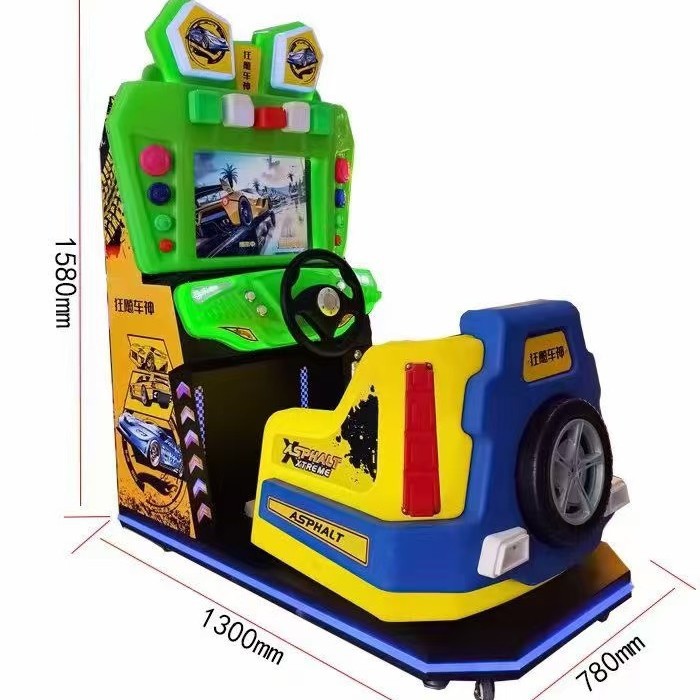Year Kids Simulator Centers LCD Metal Racing