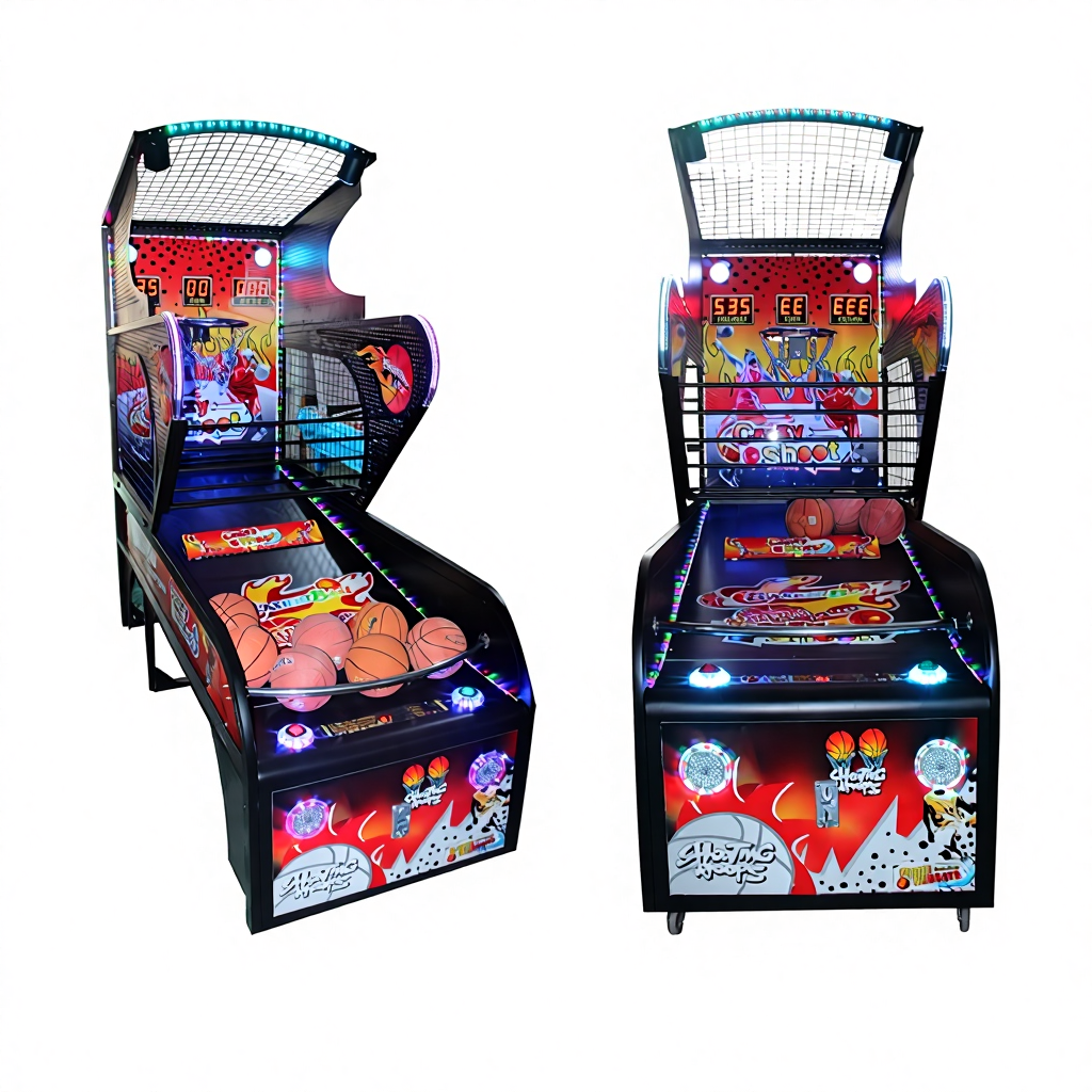 Luxury Single Player Basketball Game Machine for Adults Indoor Arcade Entertainment Equipment Coin-Operated Mall Amusement