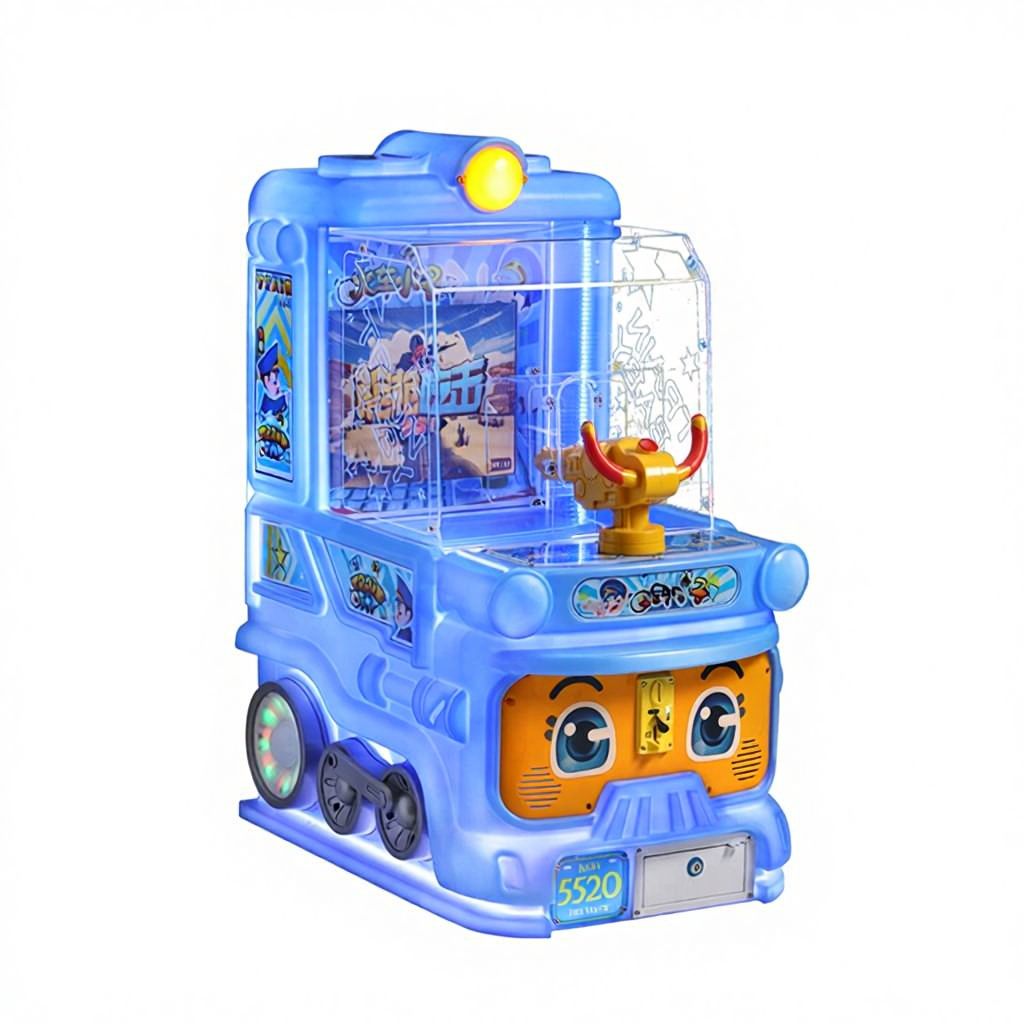 Gun Shooting Ball Shooting Machine Game Children's Single Player Playground Shopping Mall Arcade Rotational Molding Hardware Age