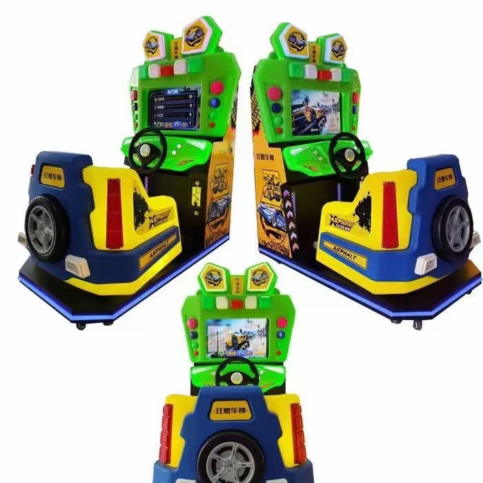 Year Kids Simulator Centers LCD Metal Racing