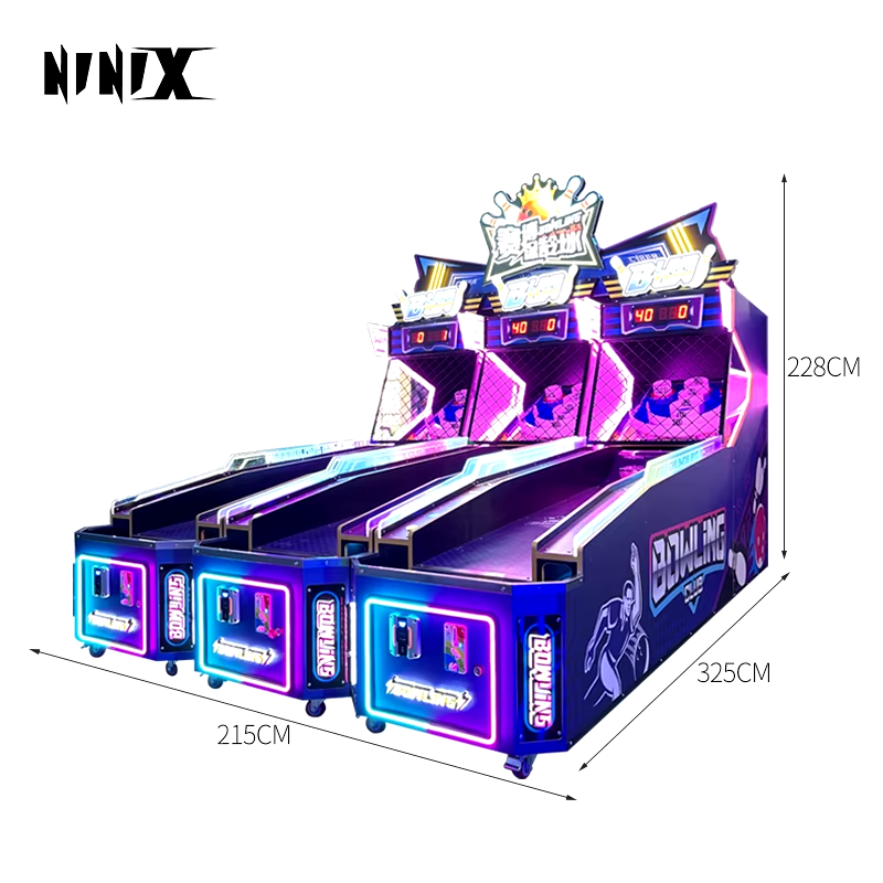 Wholesale Indoor Entertainment Bowling Machine Portable Amusement Bowling Alley Equipment Bowling Machine