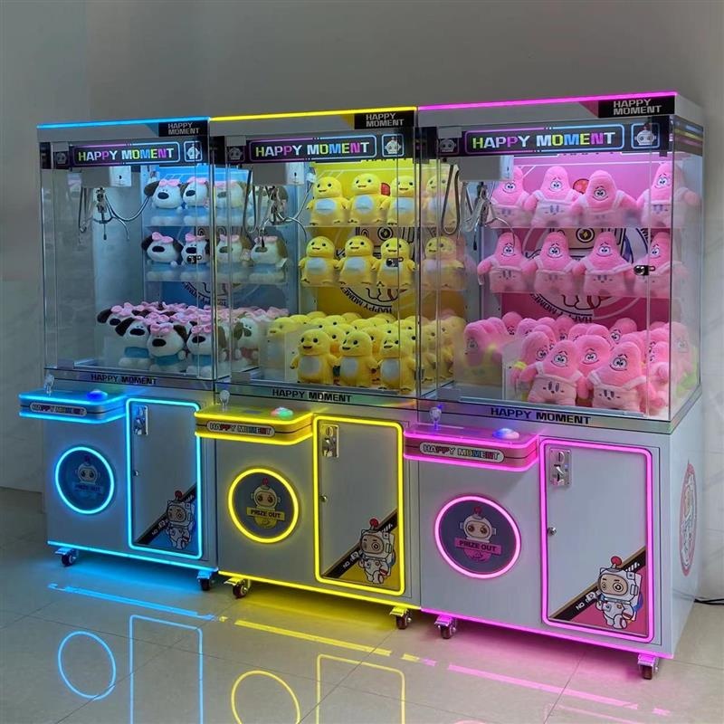 Most Popular Large Claw Coin-Operated Hardcover Gift Machines for Amusement Parks