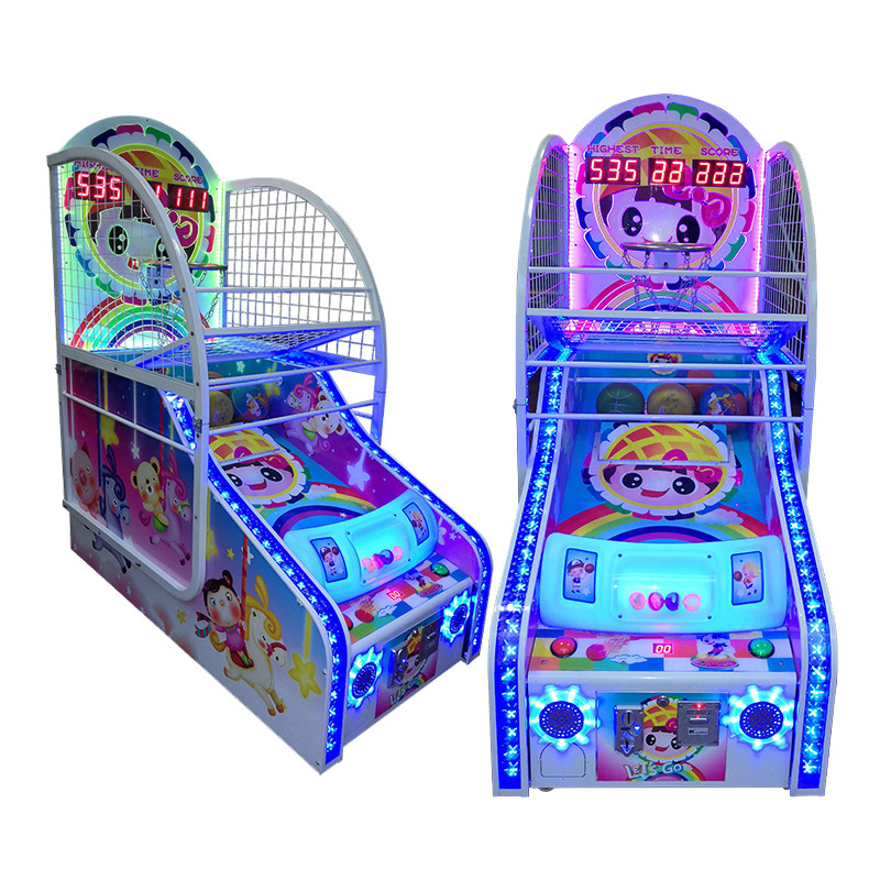 Coin-operated Indoor Sports Arcade Kids Basketball Game Machine Can Be Customized Entertainment Equipment