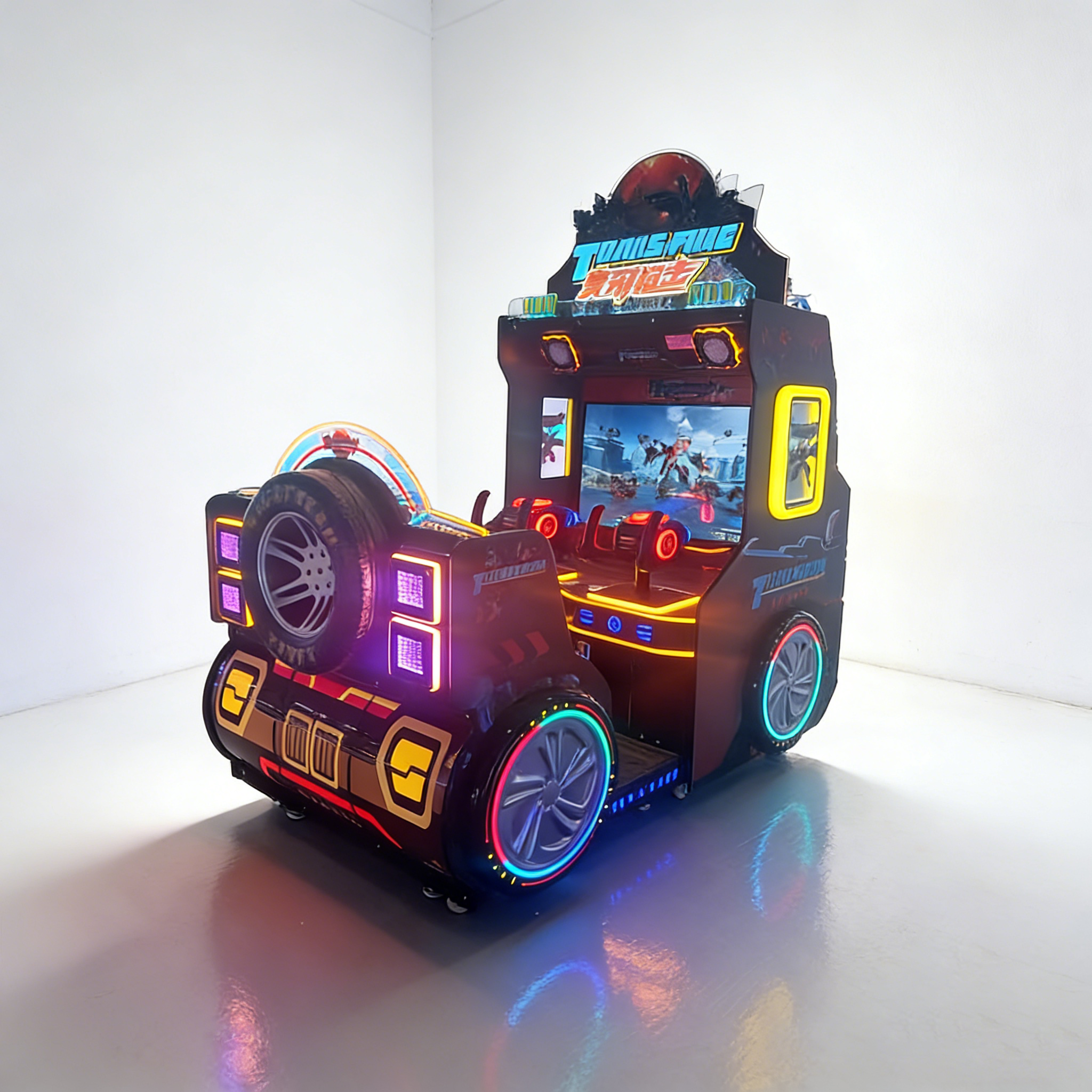 Transform Gun Shooting Car Arcade Game Machine for Kids