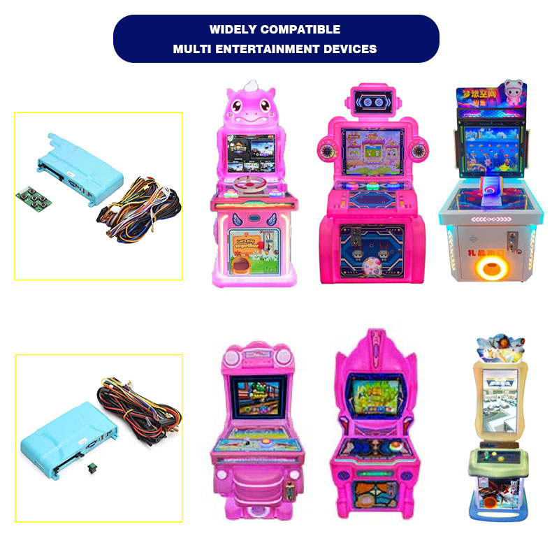 Multifunctional Kids Game Machine Control Board Kit – Widely Compatible with Amusement Machines