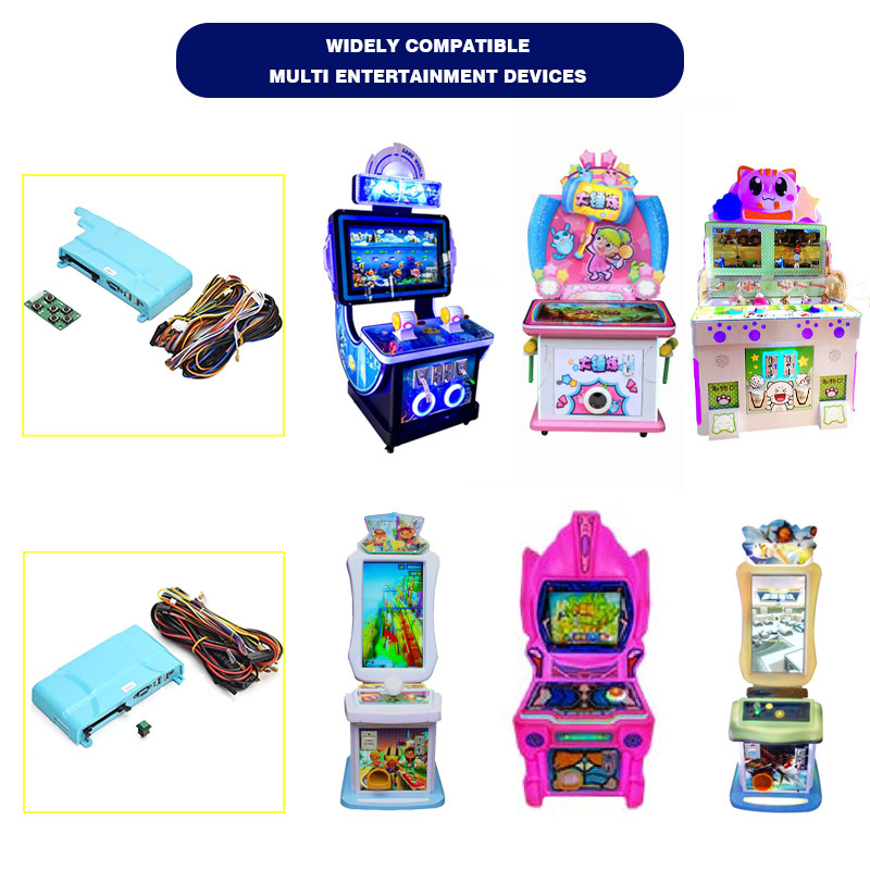 Universal Arcade Controller Kit for Kids Game Machines – Compatible with Fishing, Racing & Prize Cabinets