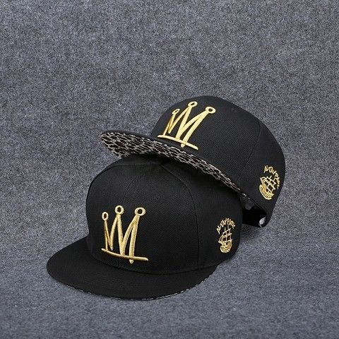 Hip-Hop Style Flat Snapback Cap Casual Sun Visor Baseball Hat for Men Women Youth Sun Fedora Style