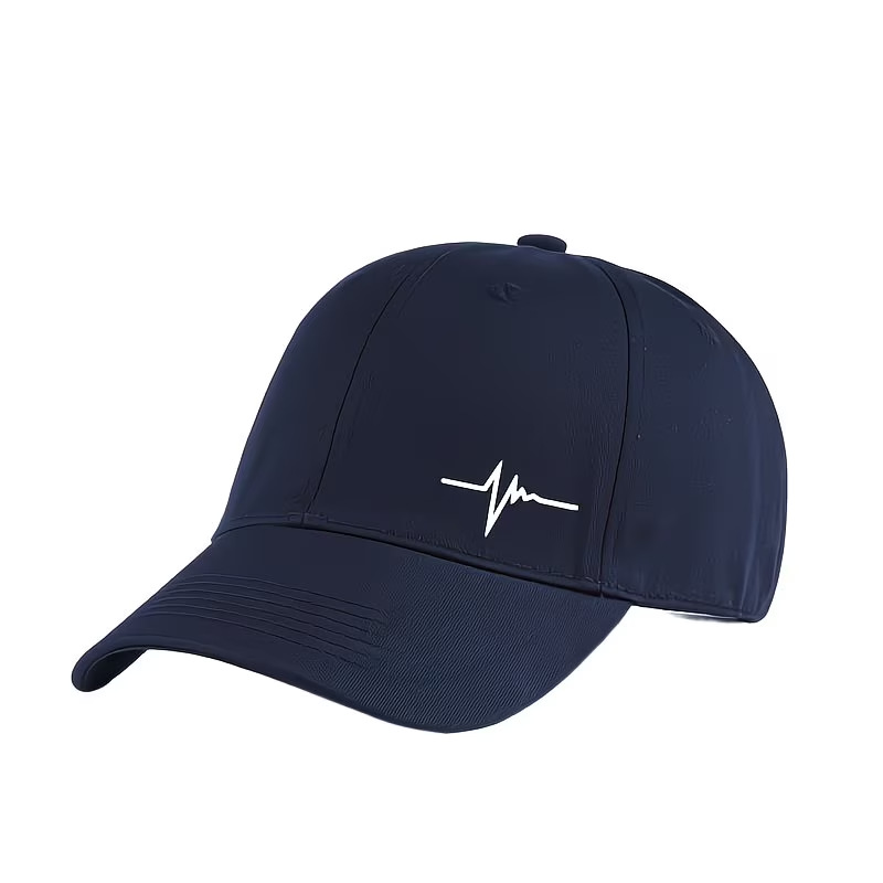 Sweet Ocean Vintage American 6-Panel Polyester Baseball Cap Adjustable Fit Cartoon Sporty Fashion for Outdoor Sports Casual Use