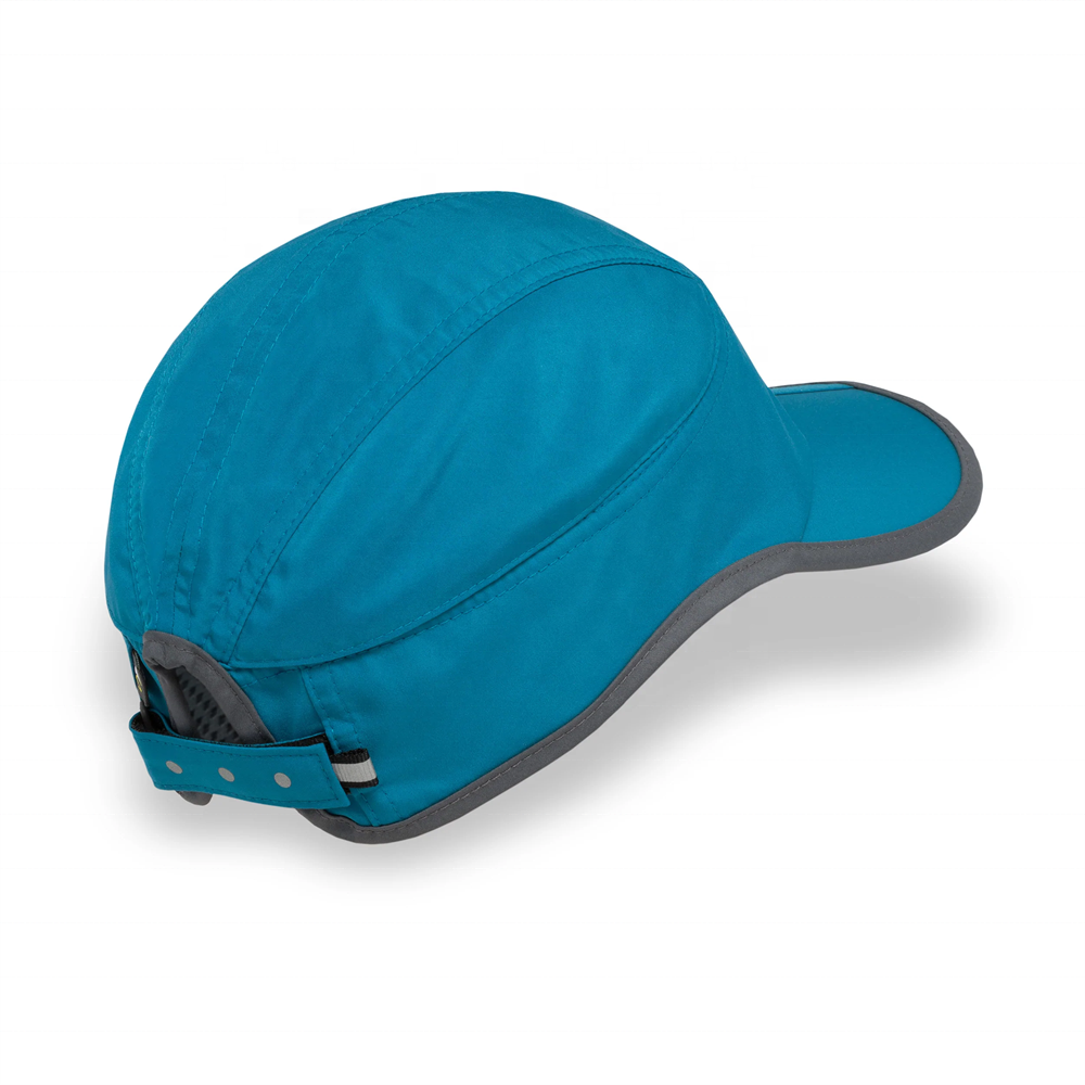 Custom Logo Baseball Hat with Sun Protection Breathable Cool Mesh and Curve Brim Sporty Running Cap Featuring Puff Printing