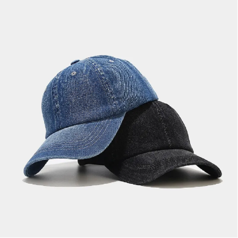 Customized High Quality Casual Cowboy Baseball Cap Men's and Women's Four Seasons General Outdoor Shade