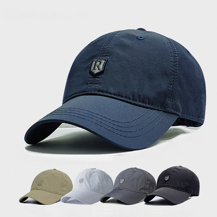 New Men's Summer Lightweight Hat - Casual Outdoor Quick-drying Baseball Cap for Sports Use
