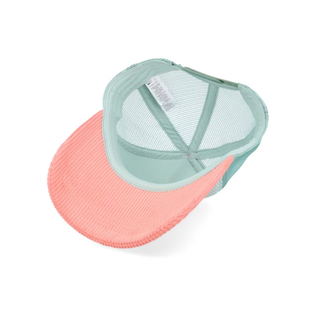Macaroon Sporty Sporty Sporty Design Breathable Mesh Cap Color Mix & Match Patchwork Custom Fruit Print Puff Printing Method