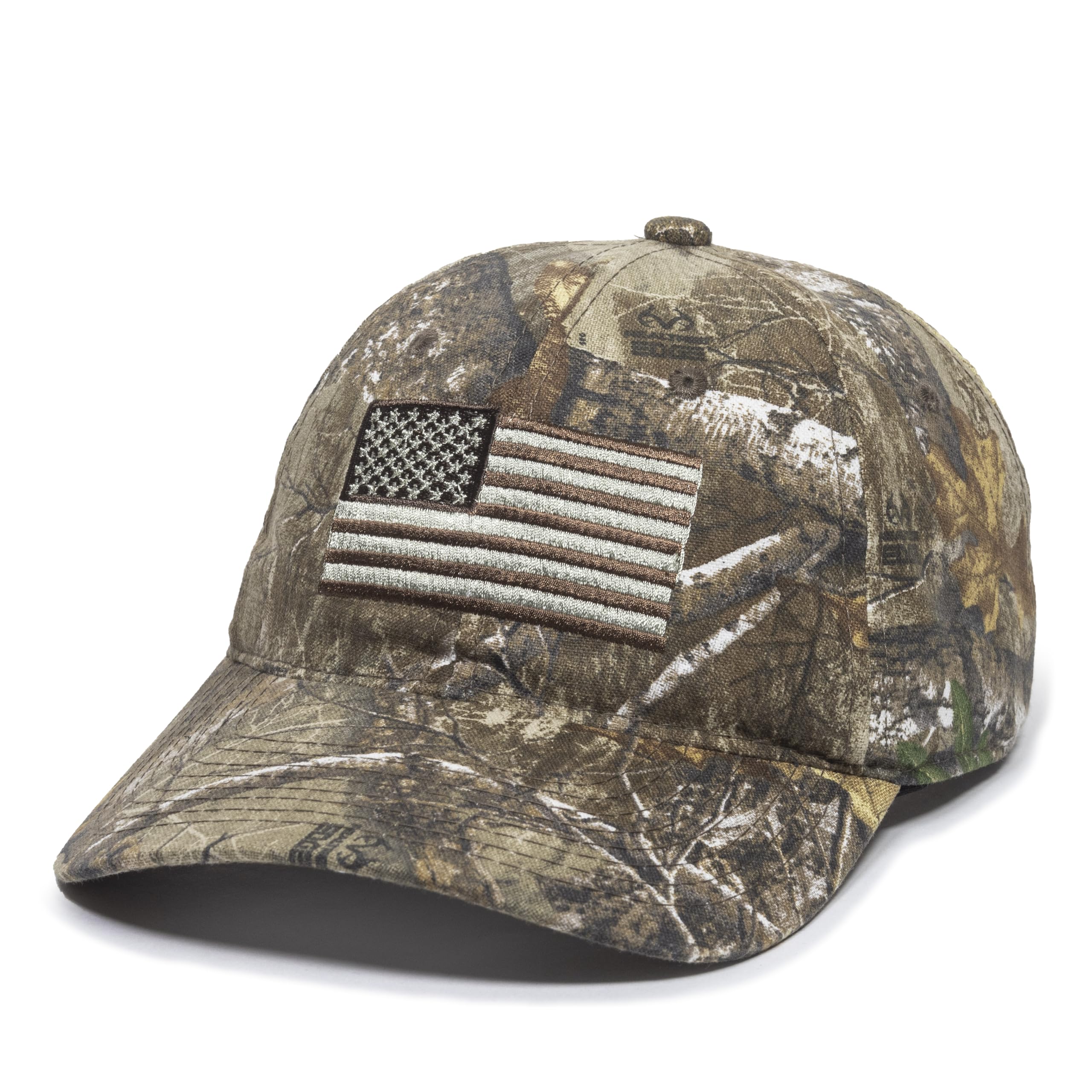Outdoor Vintage Sporty Men's National Flag Image Design 6-Panel Adjustable Digital Printed Cap One Size