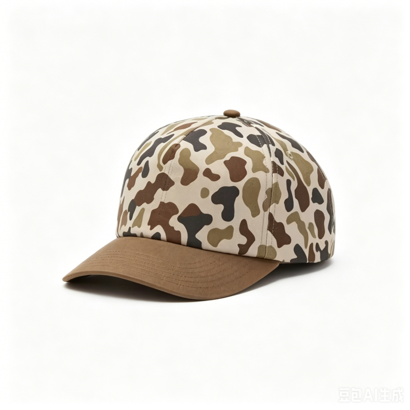 New Summer 2026 Collection: Printed Logo Cotton Cap with Adjustable Circumference and 5-Panel Design