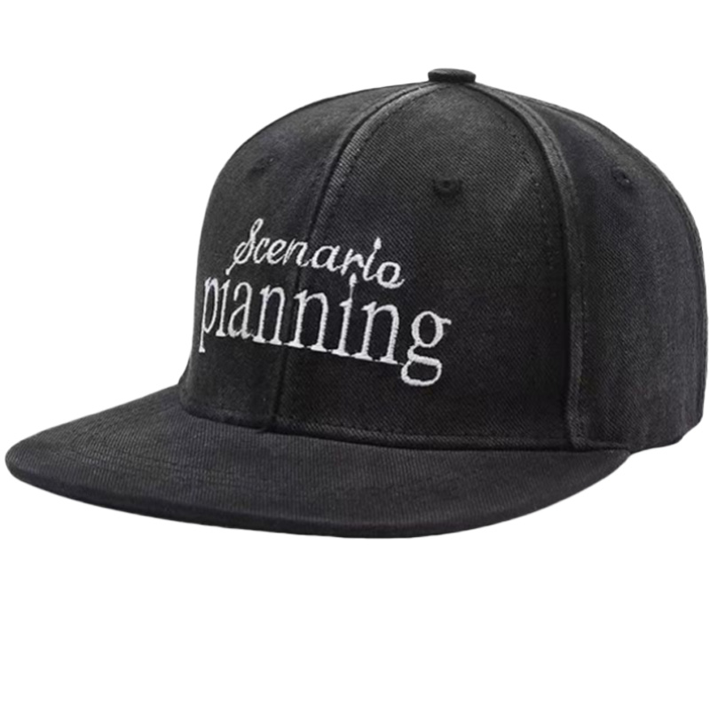 Unisex Flat Brim High Quality Snapback Cap Custom Logo Embroidery Vintage Hip Hop Style Casual Outdoor Use Fashionable