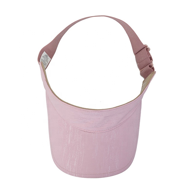 Hot Selling Customized Outdoor Sport Top Hat Golf Sun Visor Cap with Printing Logo for Beach Casual Scene