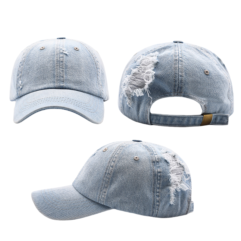 Custom High Quality Men's Sports Washed Cotton Unstructured Dad Cap