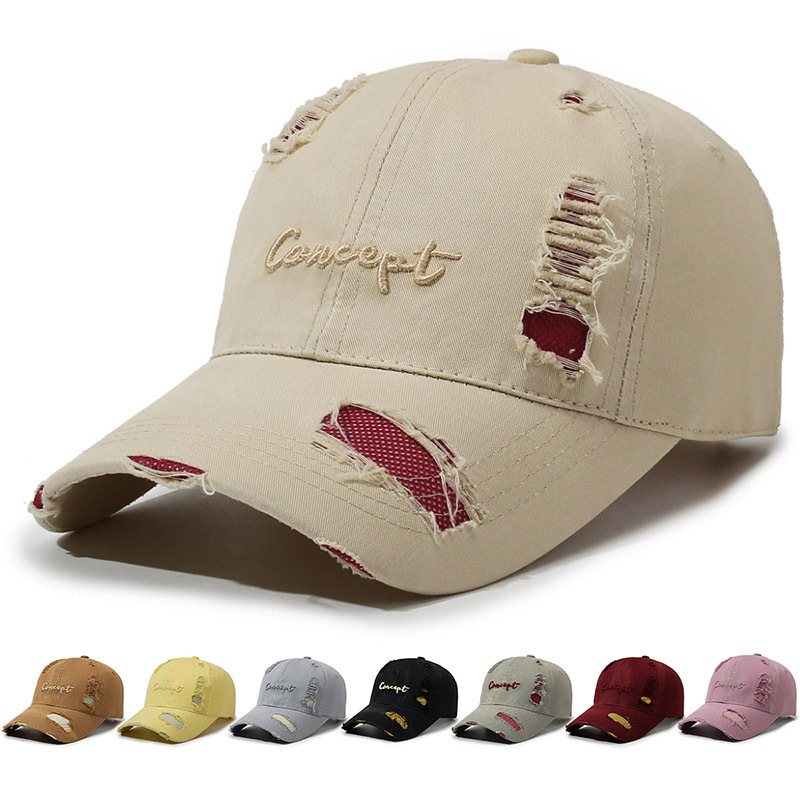 Macaron Color Drawstring Baseball Cap with Letter Embroidery for Travel and Leisure Suitable for Both Men and Women