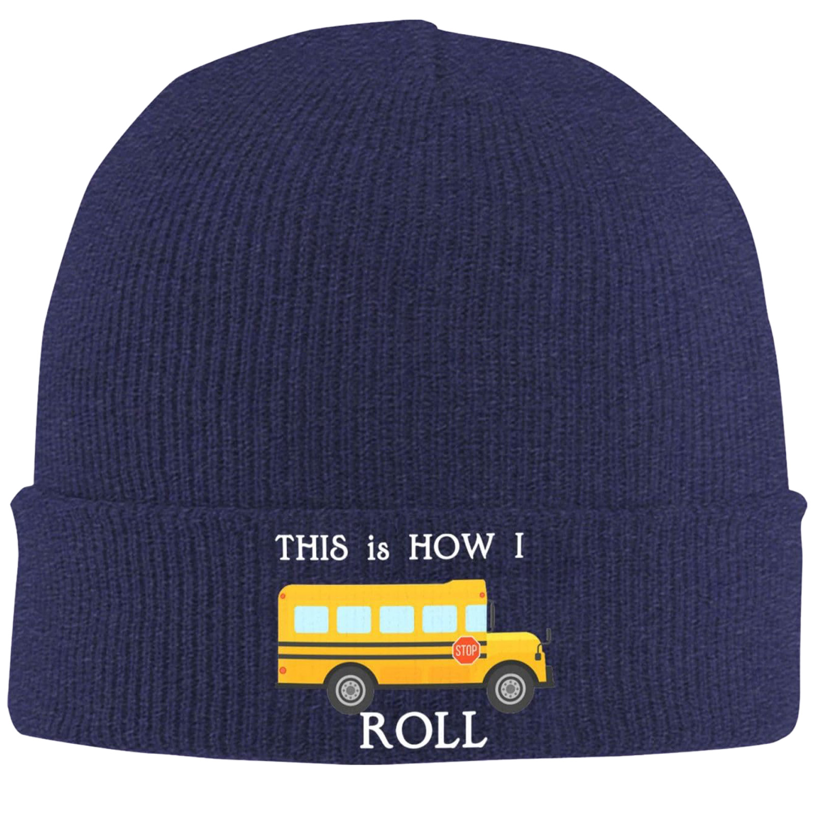 Unisex Warm Winter Acrylic Custom Design Sublimation Printed Knit Beanie Skull Cap