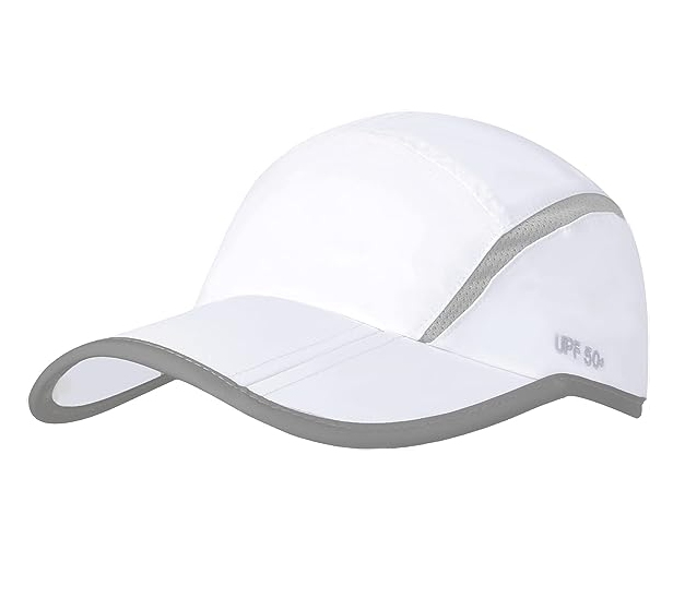 Unisex Sporty UPF 50 Dobby Mesh Fabric Golf Cap Breathable Foldable Custom Polyester Printed Embroidered Letter Logo Adjustable