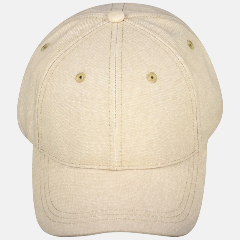 2026 Summer Collection: High-Quality New Arrival Cotton-Linen Baseball Cap, Comfortable, Breathable, and Adjustable (6-Panel)