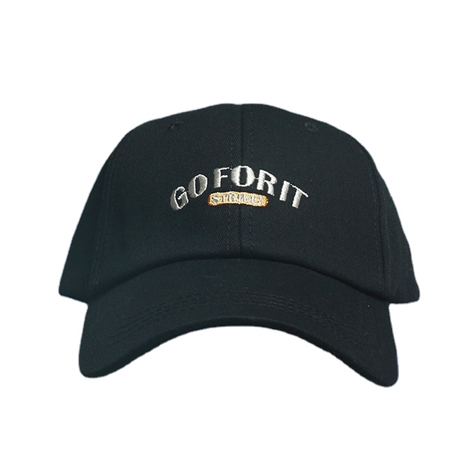 Cool Girl Daily Wear Decoration Custom Embroidery Logo Baseball Cap