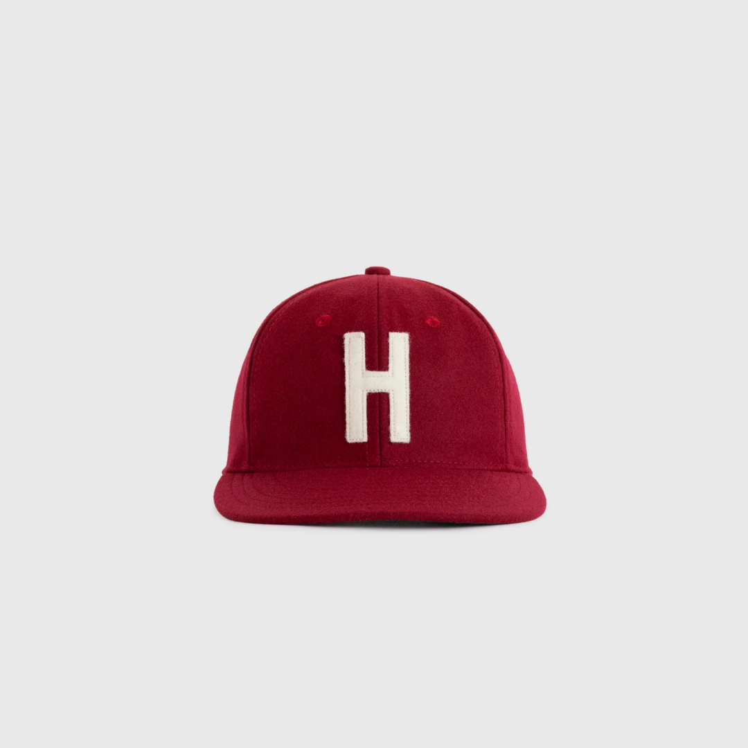 Premium 6 Panel Two Tone Woolen Snapback Cap Vintage Flat Brim Melton Wool Snapback Hat