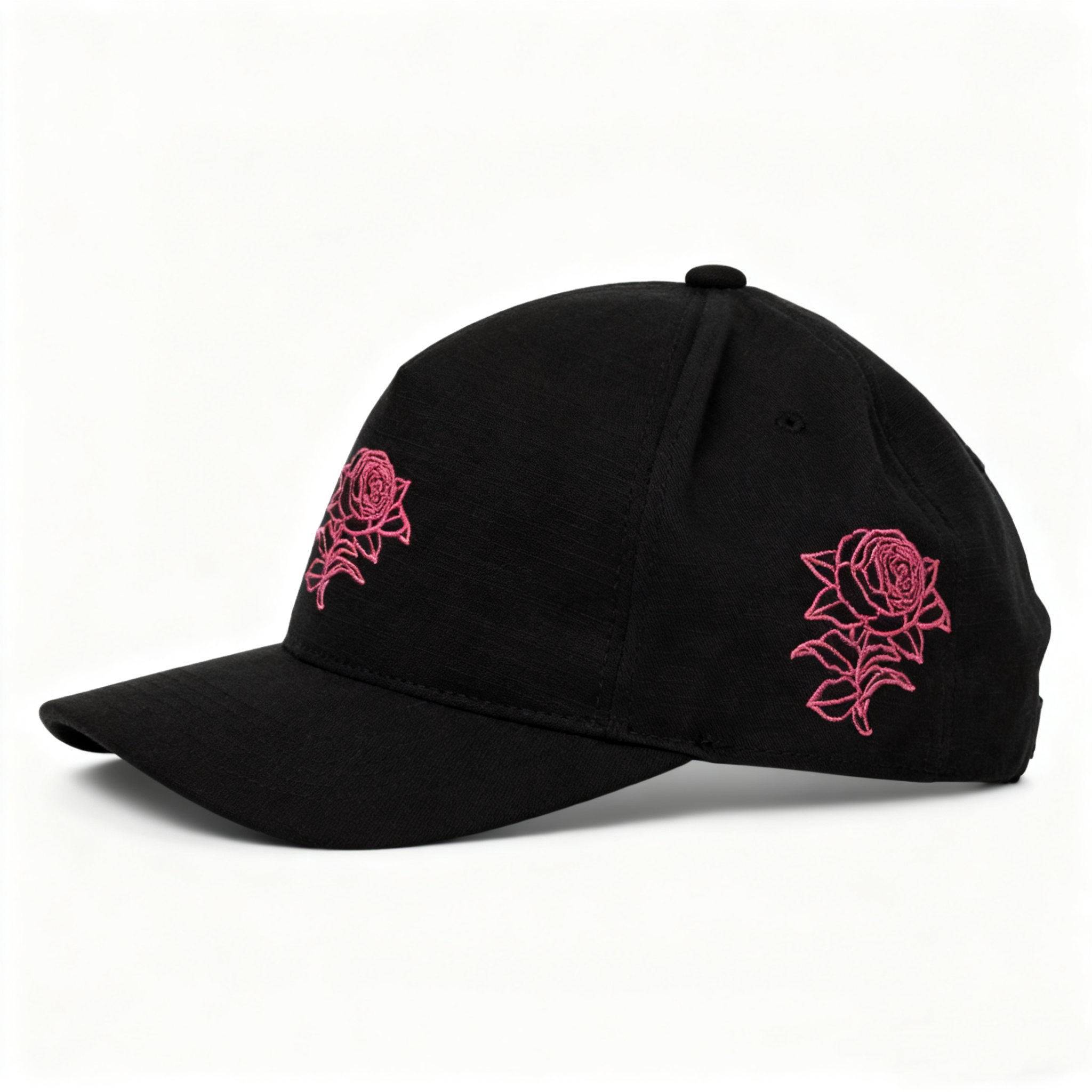 Custom Cotton Embroidered Embroidery logo Sports 5 Panel Gorras Baseball Hat Caps