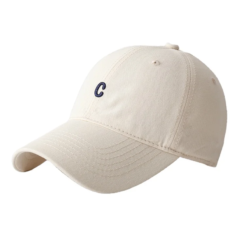 High-end Cotton Embroidered Baseball Cap for Outdoor Activities in Spring and Summer a Casual Baseball Cap for Leisure Wear