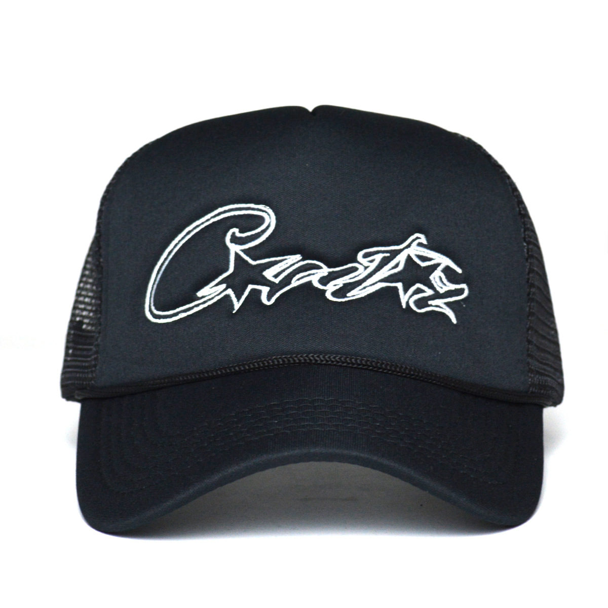 Truck Cap with Curved Brim for Men & Women Letter Embroidery Customized Logo Option One Size Driver Cap