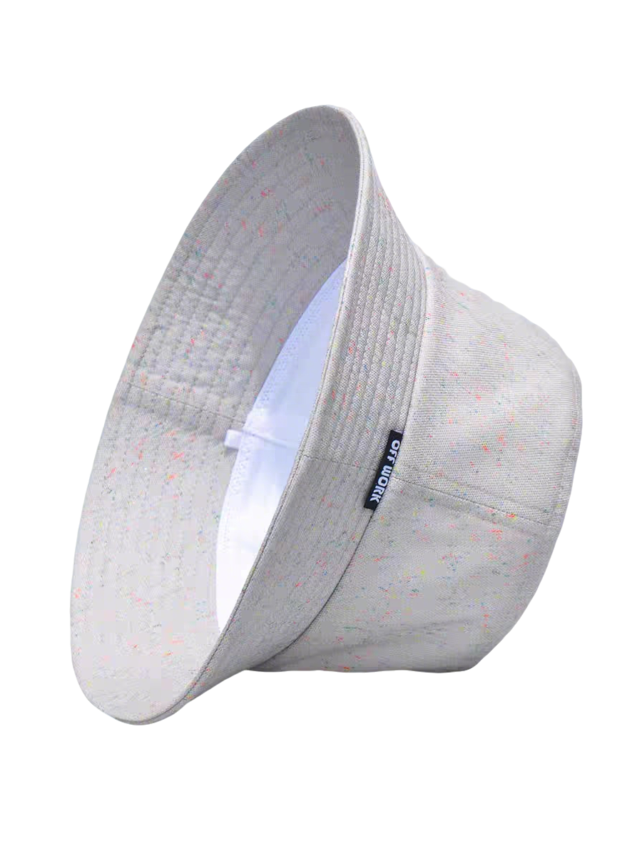 Speckled Yarn Casual Bucket Hat Korean Small Label Design Unisex Outdoor Travel Daily Polyester/Cotton All Seasons Sun