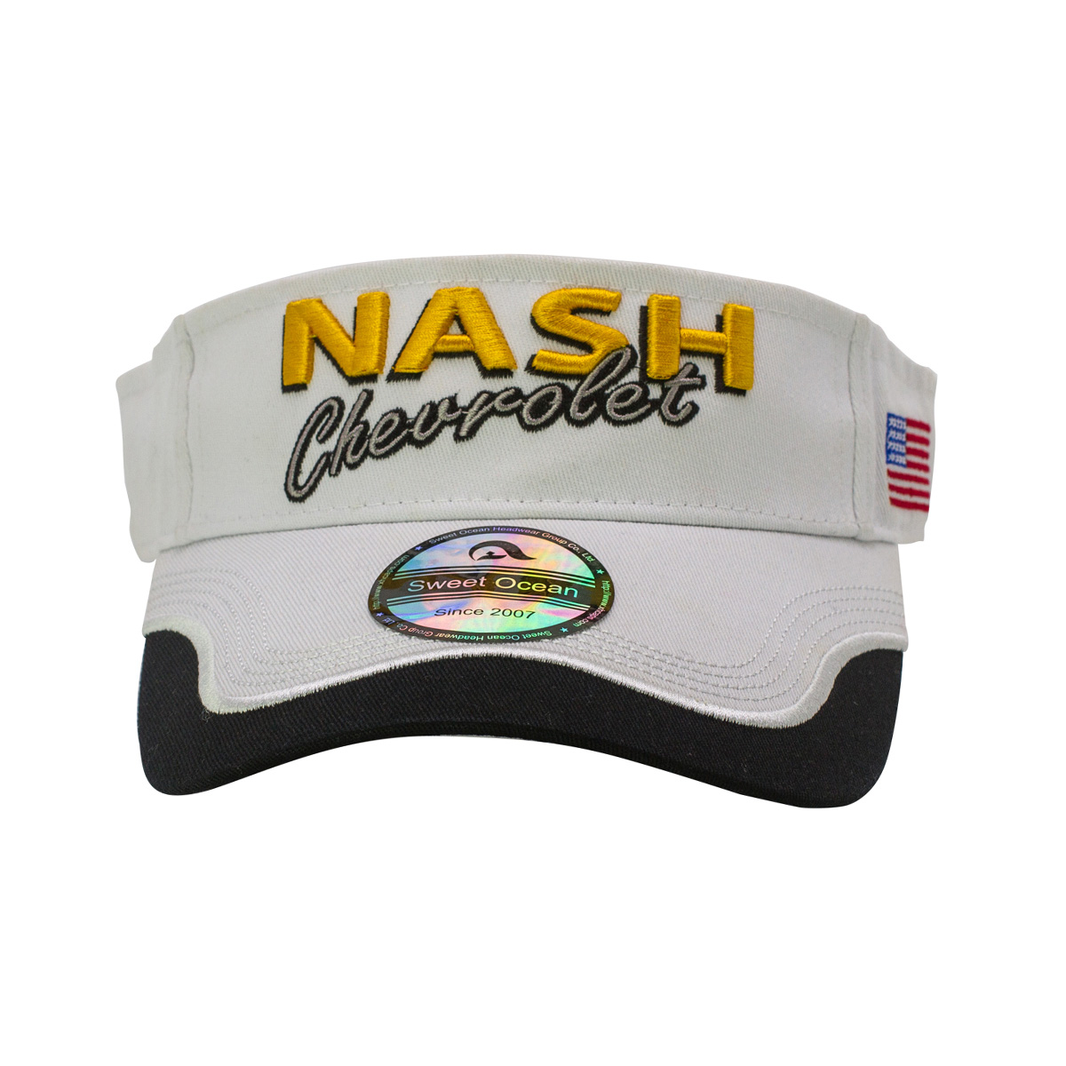Custom Embroidery Pattern logo Design Summer Unisex Outdoor Sun Visor Caps
