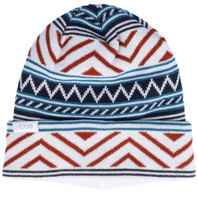 2025 Fashion Zigzag Striped Winter Stretchy Knit Beanie Hats Soft Warm for Men Women Lightweight Stylish Unisex Cuffed Beanies
