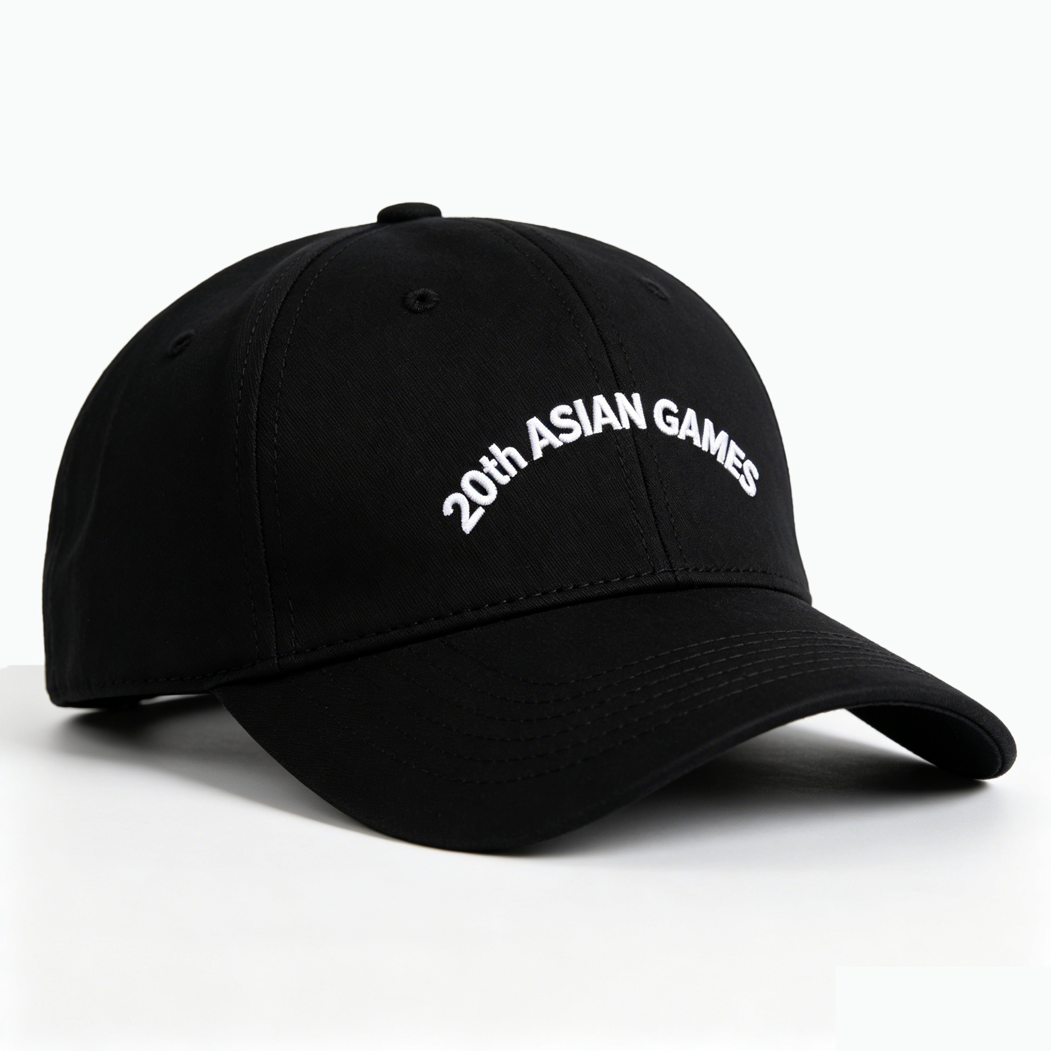 ePremiumFullyFit 2026 Aichi-Nagoya Asian Games Unisex Grey Denim Cap | Stylish 3D Embossed Logo & Fully Adjustable Custom Fit Strap
