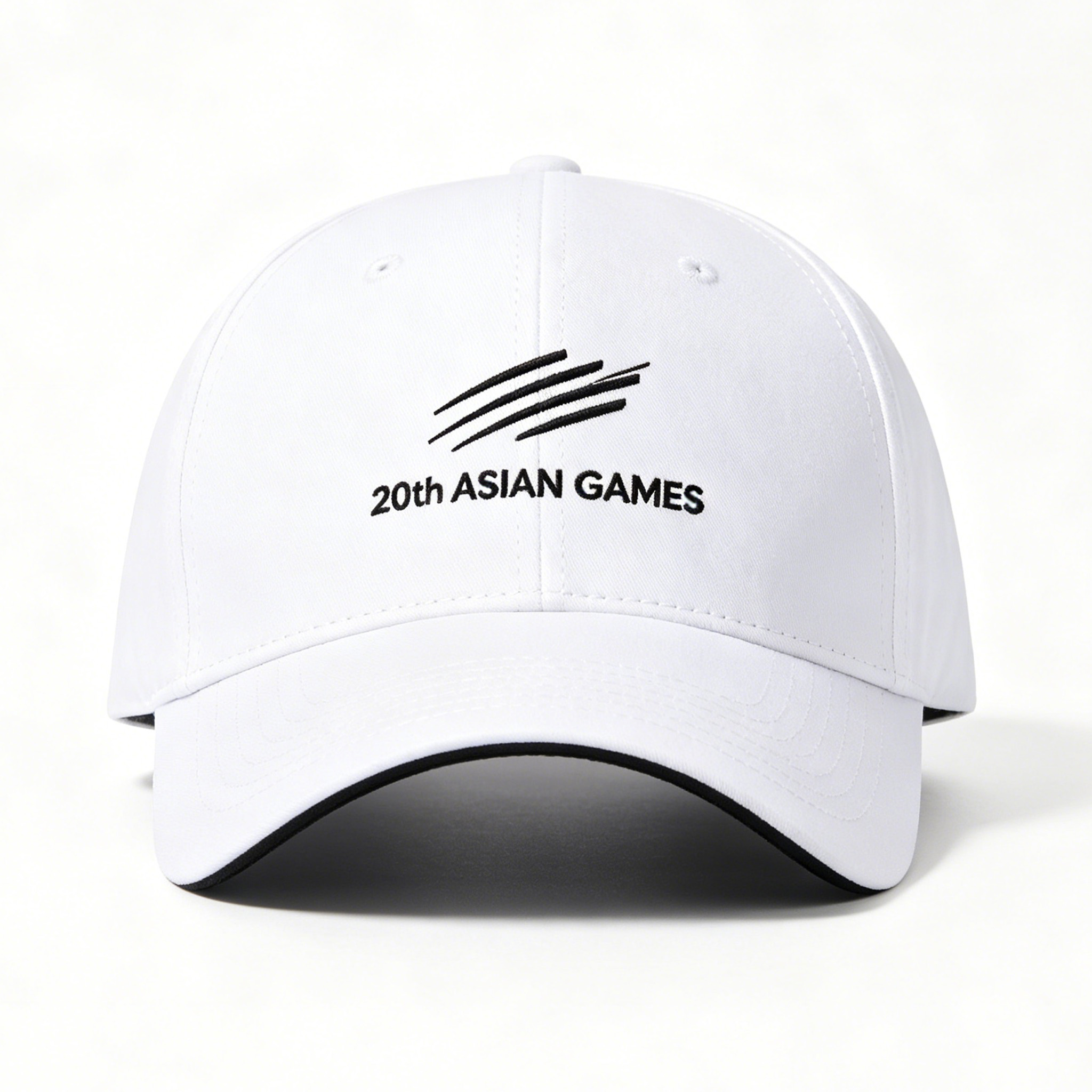 2026 Aichi-Nagoya Asian Games Unisex Grey Denim Cap | Deluxe 3D Raised Official Logo & Full Adjustable Head Fit