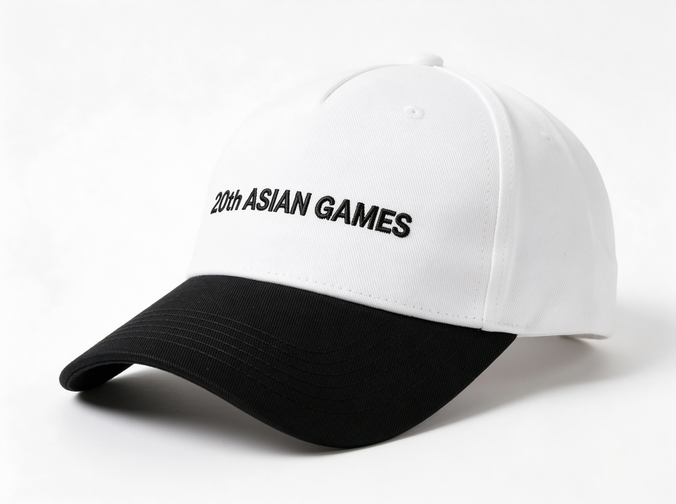 Exquisite& FullySiz2026 Aichi-Nagoya Asian Games Unisex Grey Denim Cap | Exquisite 3D Official Emblem & Adjustable Universal Head Size