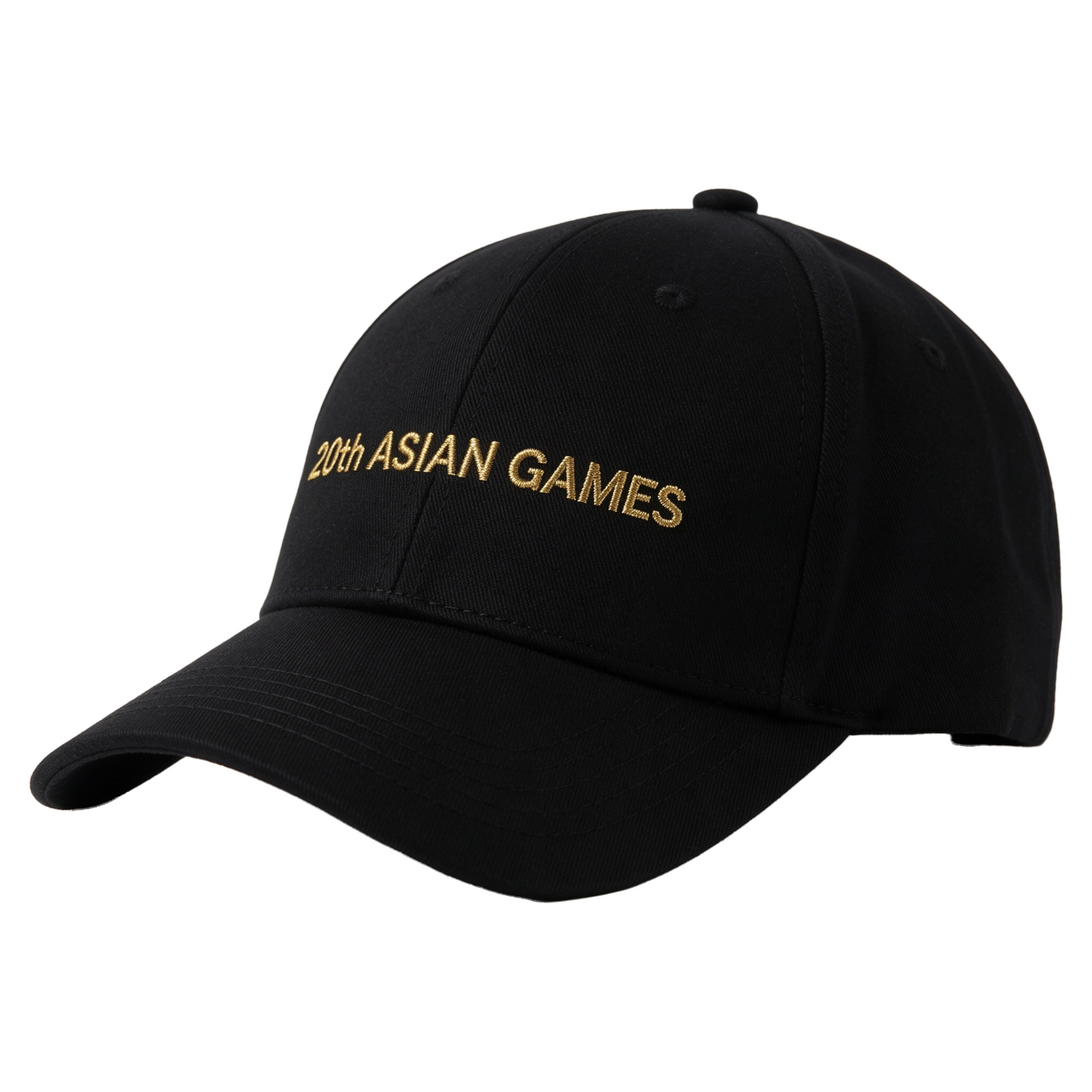 2026 Aichi-Nagoya Asian Games Unisex Gray Denim Cap | Exquisite 3D Official Emblem & Flexible Adjustable Fit
