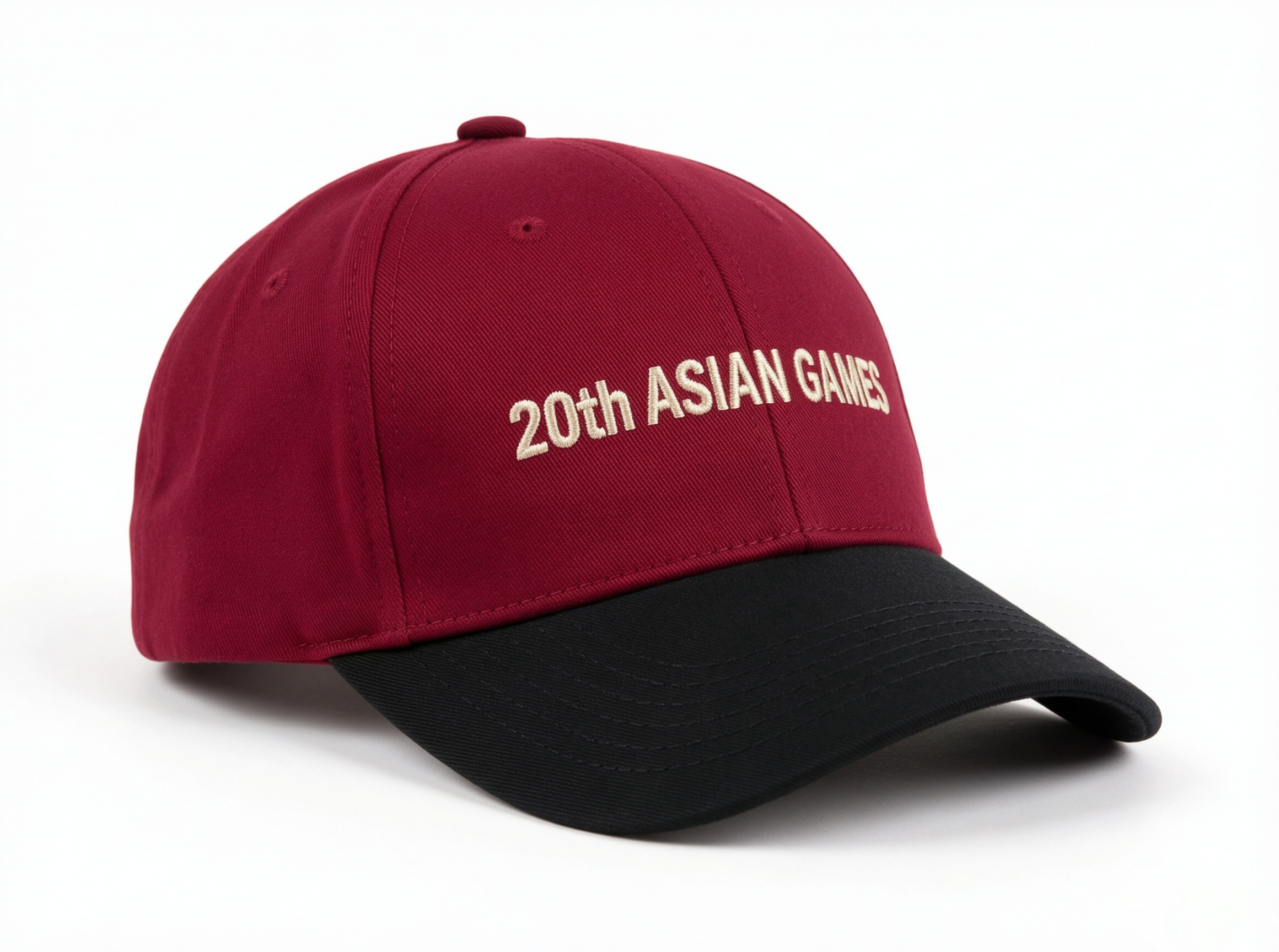 2026 Aichi-Nagoya Asian Games Unisex Grey Denim Cap | Premium 3D Official Emblem Embroidery & Adjustable Universal Head Size