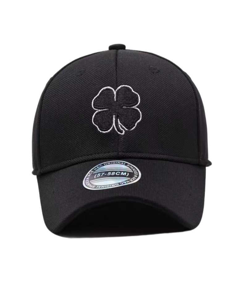 Flat Embroidered Sporty Twill Baseball Cap Unisex Structured Fit Casual Street Style Sun Hat