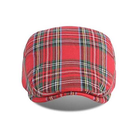 Grid Fashion Niche Ivy Cap Fashion Item for Daily Outings Available in Multiple Colors Customizable Logo