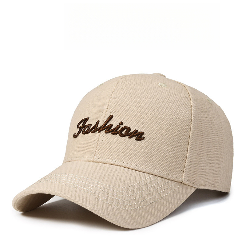 Sweet Ocean 6-Panel Oxford Cotton Baseball Cap 3D Embroidery Adjustable Unisex Outdoor Sports Cap for All Seasons
