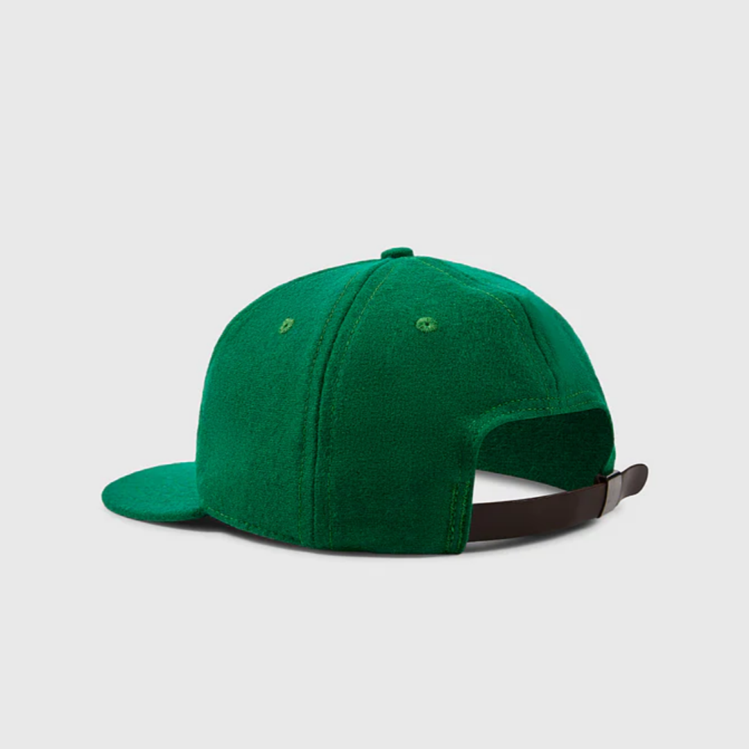 Hot Sale 6-Panel Unstructured Micro-Curved Wool Baseball Cap Snapback Caps