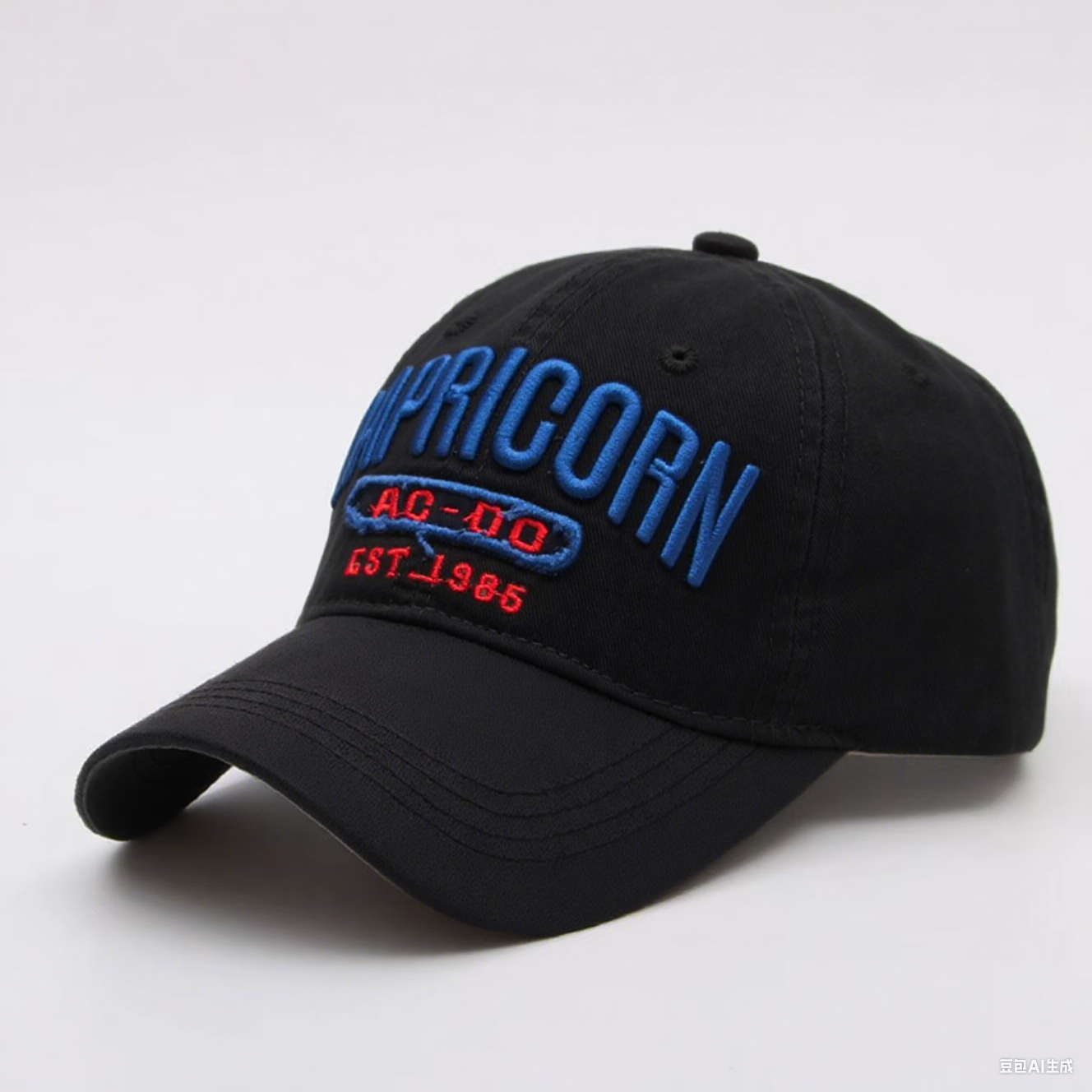 Custom Two-Tone Baseball Caps Embroidered Letter Logo Unisex Casual Sporty Style 100% Cotton Fabric Sports Enthusiasts