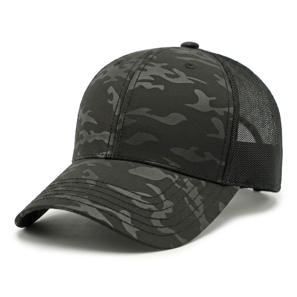 Baseball Cap Camouflage Mesh Breathable Sun protection Hat for Fashion Purposes